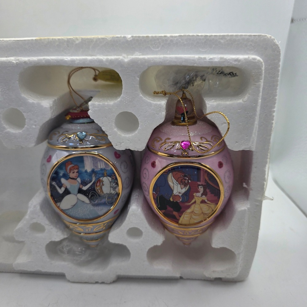 Bradford Editions Disney Princess One Enchanted Evening Ornaments Cinderella